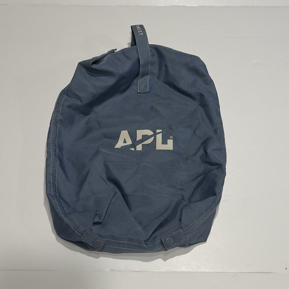 APL Athletic Propulsion Labs Travel Shoe Bag Slate Grey Folding Zipper Case